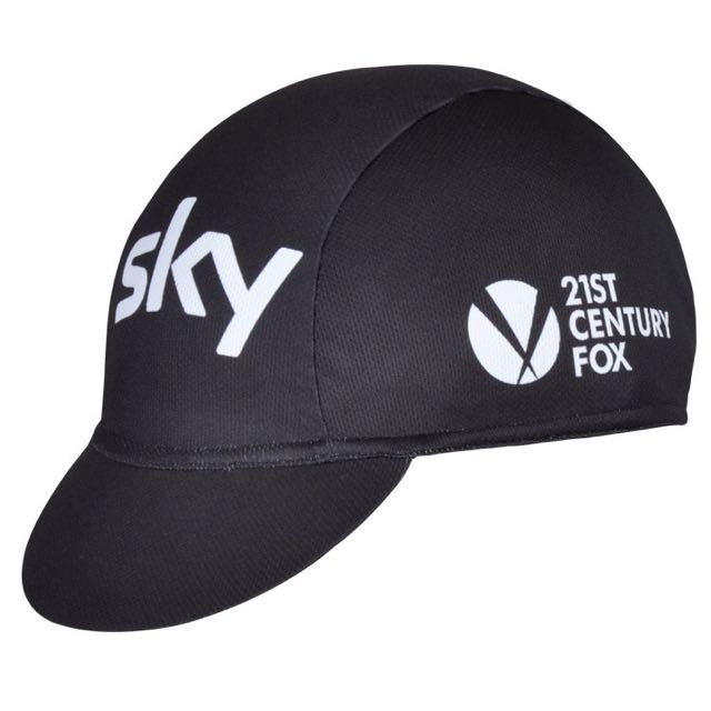 sky cycling cap