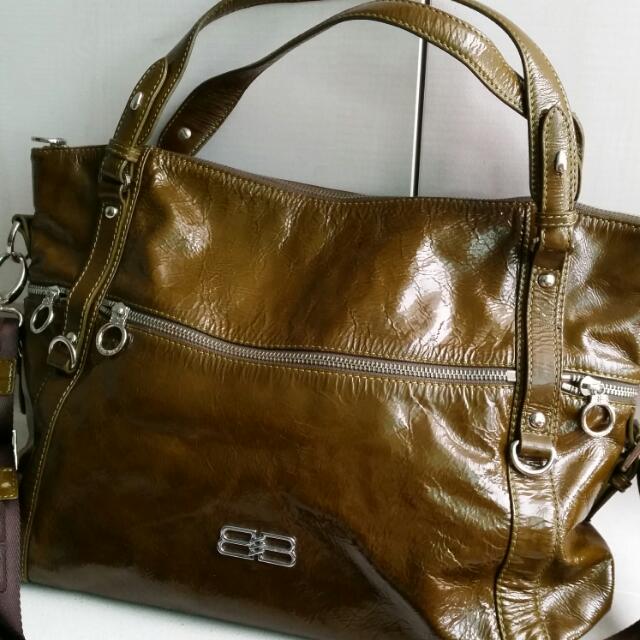 balenciaga patent leather bag