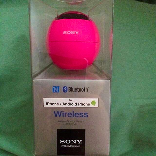 Bnib Sony Wireless Speaker For Iphone Android Srs Btv5 Computers Tech Parts Accessories Cables Adaptors On Carousell Bnib Sony Wireless Speaker For Iphone Android Srs Btv5 Computers Tech Parts Accessories Cables Adaptors On Carousell