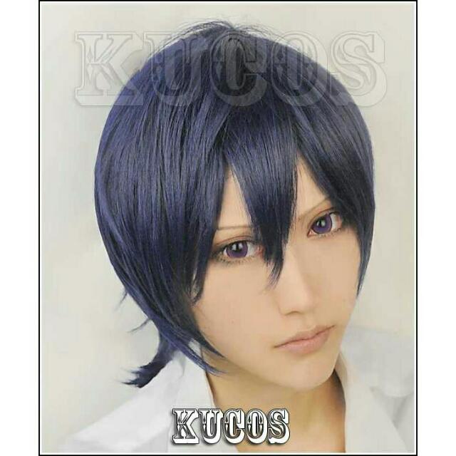 Wallpaper Love Stage Ichijou Ryouma Male Cosplay Wig Dark Blue Black Entertainment J Pop On Carousell HD