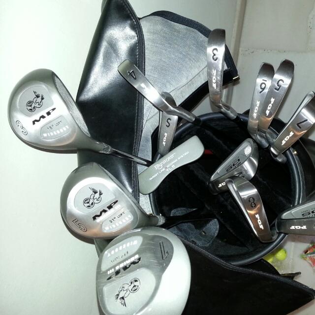 PGF Inceptor OS Series Three Golf Clubs (Full Set) Oversize, Sports Equipment, Sports & Games
