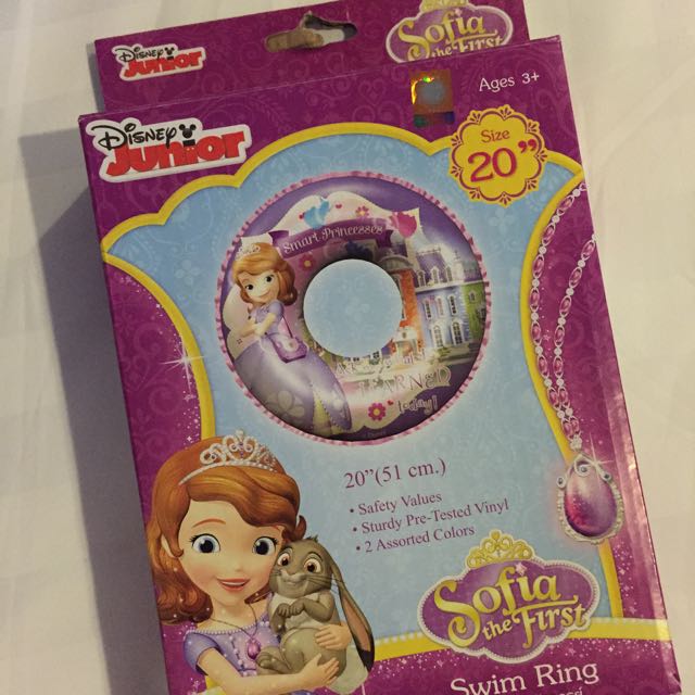 Sofia The First Swim Float / Ring (design B), Babies & Kids, Babies ...