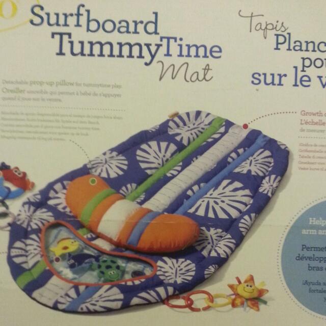 Surfboard tummy time shop mat