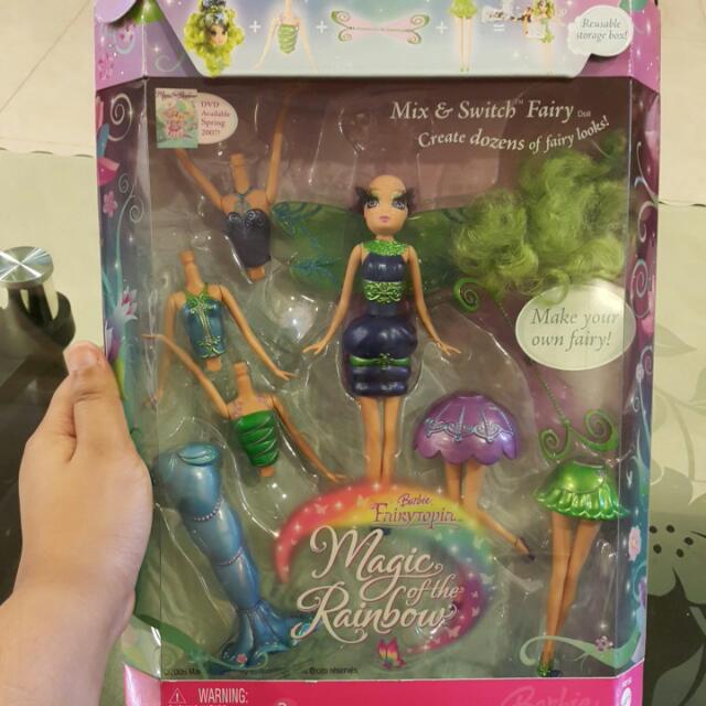 Barbie fairytopia magic top of the rainbow games