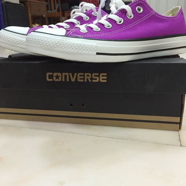 converse purple cactus