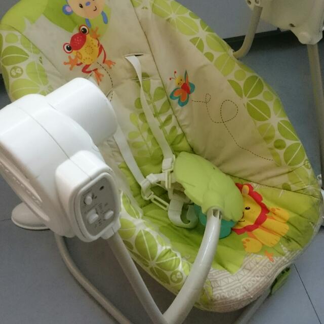 Fisher Price Rainforest Friends Spacesaver Swing Seat