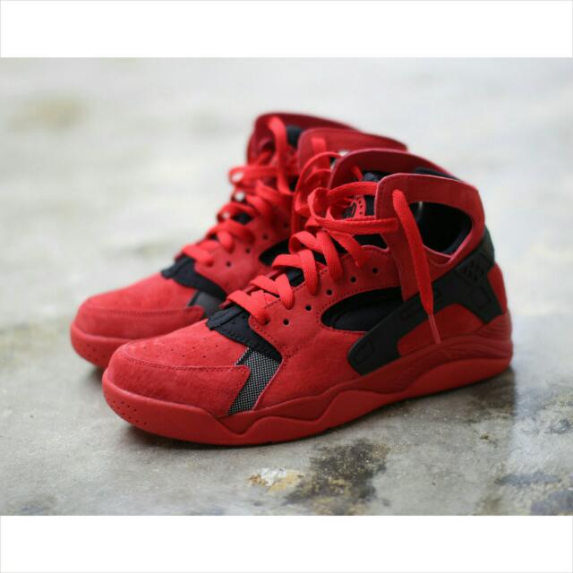 High top huaraches red shop