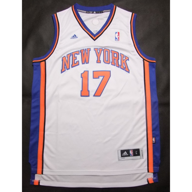 +BNWT+ Jeremy Lin New York Knicks Adidas Swingman Basketball NBA Jersey  White M