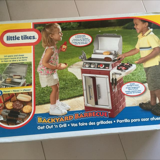 little tikes backyard barbeque