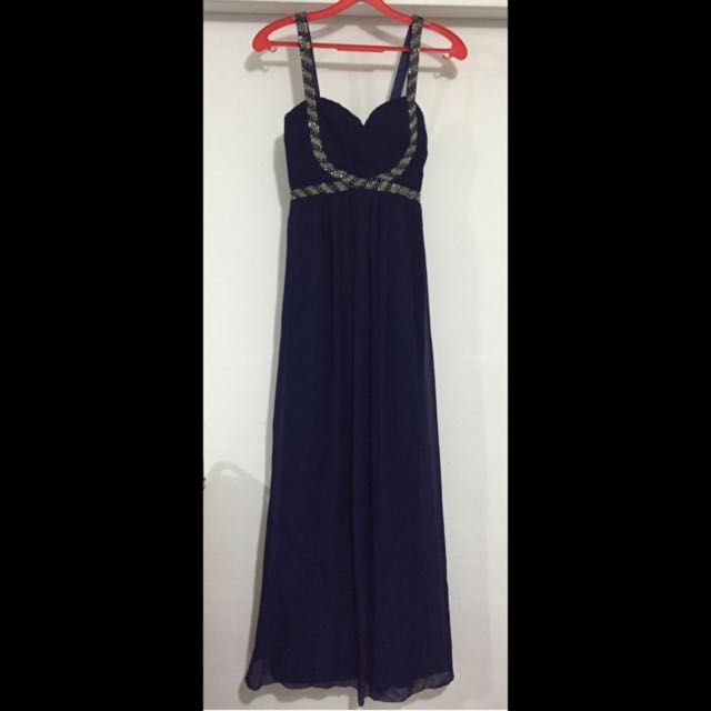 new look navy blue dresses