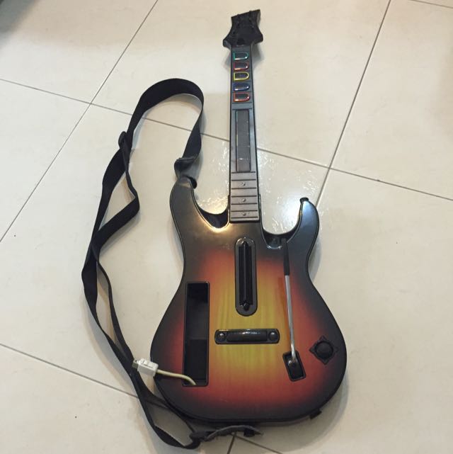 Nintendo Wii Guitar Hero World Tour Genericaster Guitar Hobbies And Toys Toys And Games On Carousell