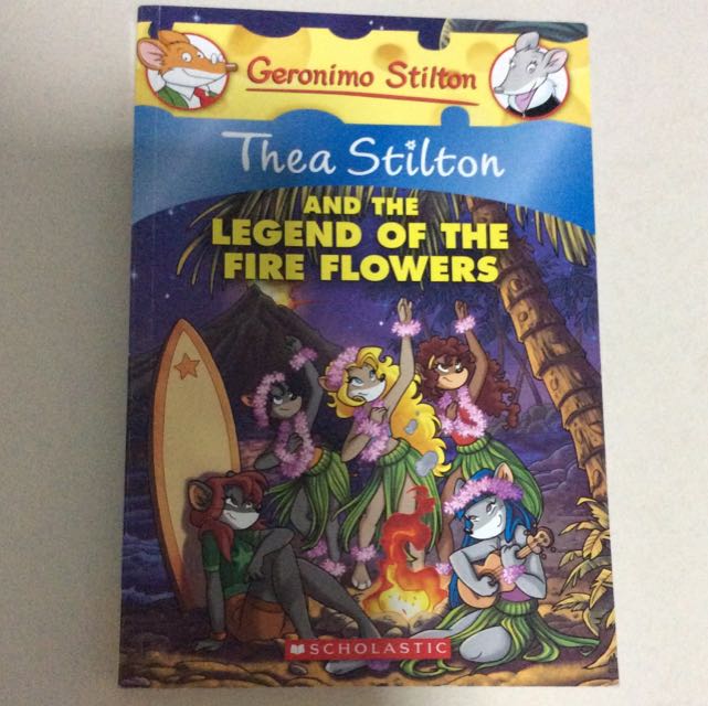 Thea Stilton And The Legend Of The Fire Flowers, Hobbies & Toys, Books & Magazines, Fiction