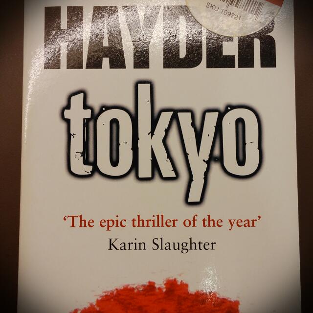 Tokyo Mo Hayder Books Stationery On Carousell