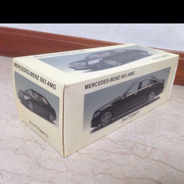 オートアート1:18メルセデスS63 AMG auto art Mercedes - ミニカー