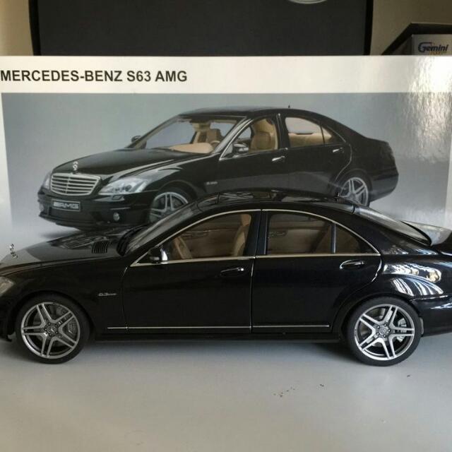 AutoArt 1:18 Mercedes S63 AMG, Hobbies & Toys, Toys & Games on ...