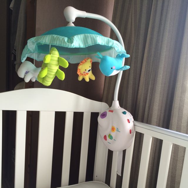 Fisher Price Cot Mobile With Projector, Babies & Kids, Infant Playtime on Carousell