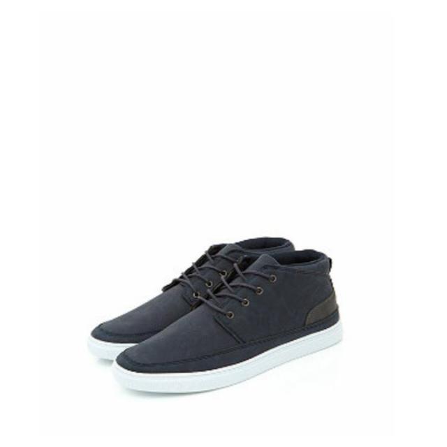 navy blue shoes new look