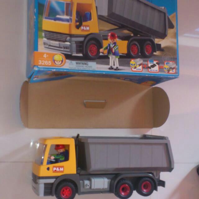 playmobil cement mixer