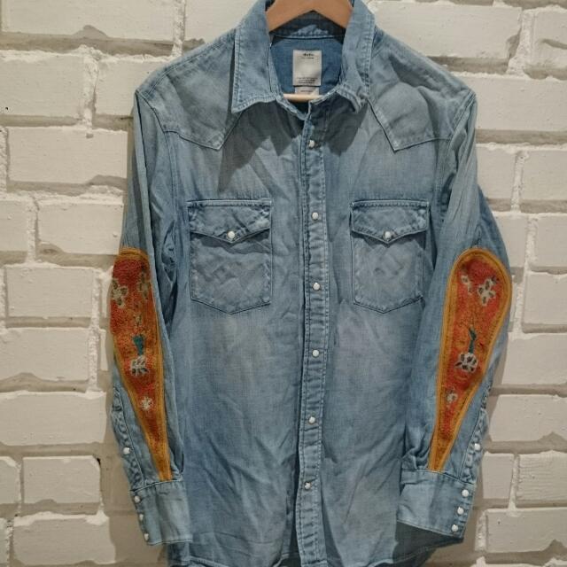 visvim denim shirt