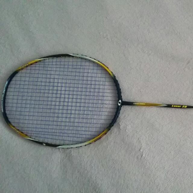 Badminton Racket Astec Lunar Z8 Sports Equipment Sports Games Racket Ball Sports On Carousell