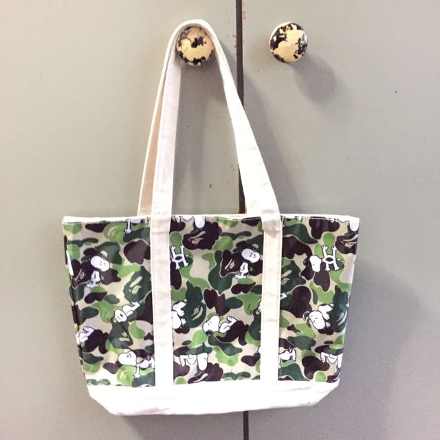 peanuts tote bag