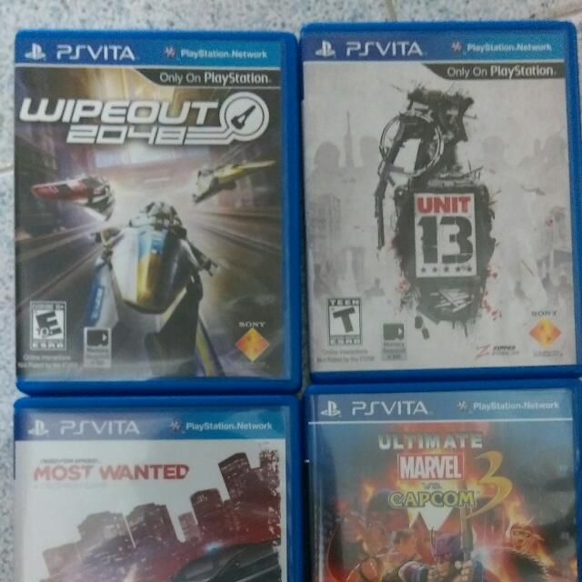 PSvita Games (Second Hand), Hobbies & Toys, Toys & Games on Carousell