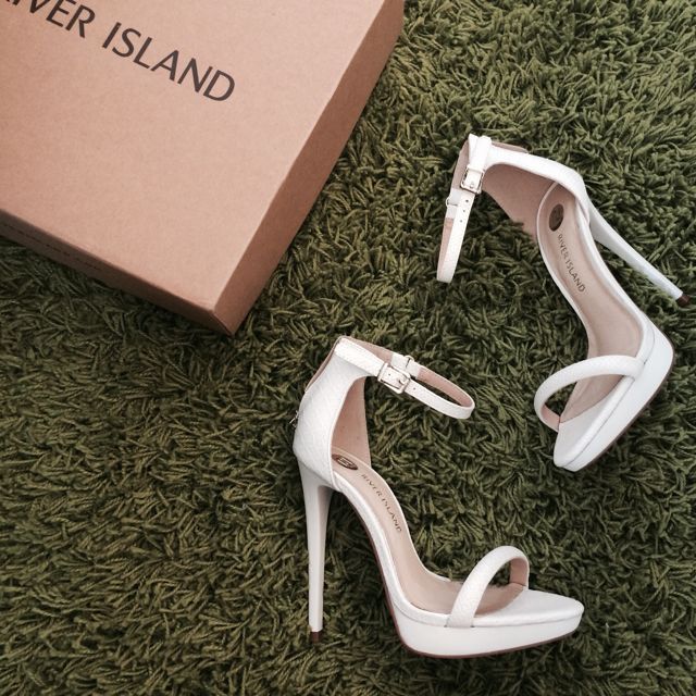 river island barely there heels