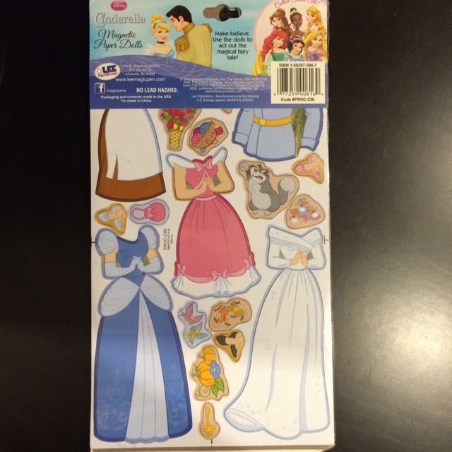 Magnetic Tin Paper Dolls - Disney's Fairies