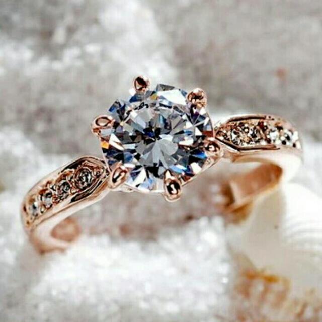 Gold plated platinum ring sale