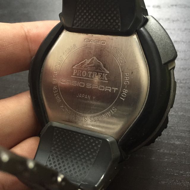Casio ProTrek Titanium Triple Sensor PRG 80 T