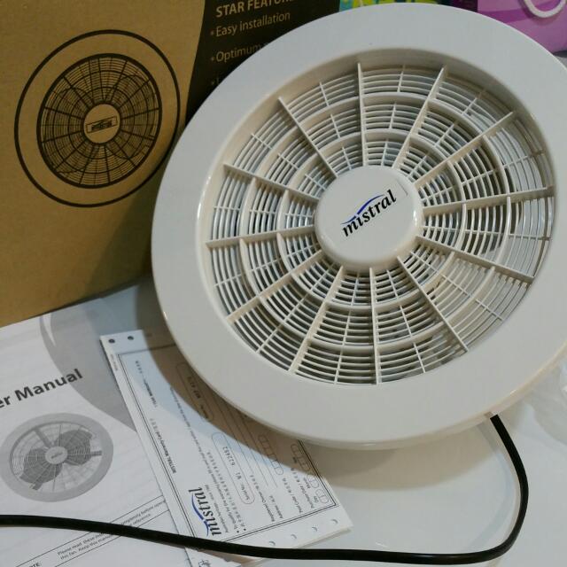 Mistral 8 Exhaust Fan Home Appliances On Carousell