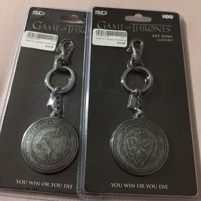 Game of clearance thrones keyring