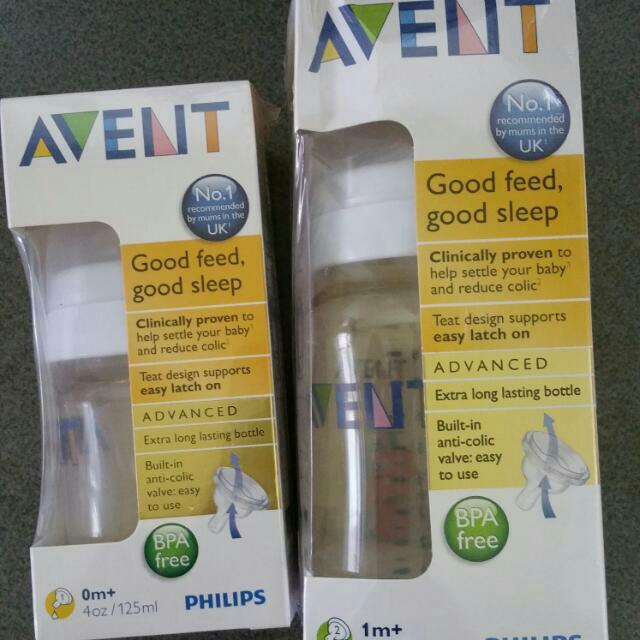 avent advanced bottle