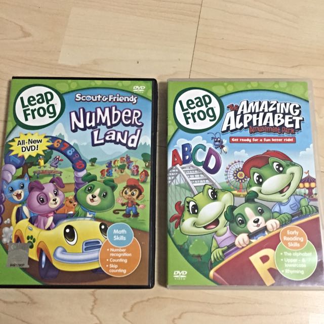 Leapfrog DVD, Hobbies & Toys, Toys & Games on Carousell