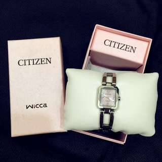 Citizen 星辰光動能時尚淑女錶
