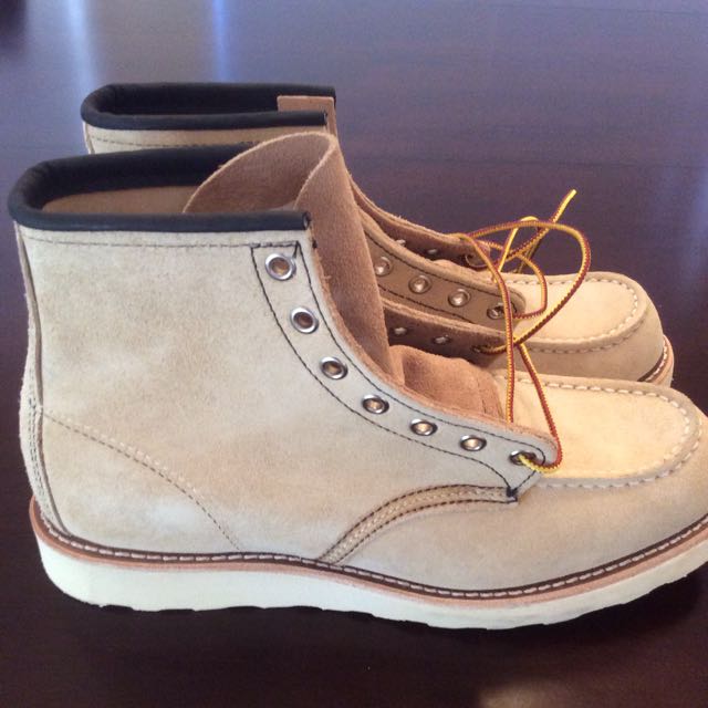 Red wing moc new arrivals toe sand