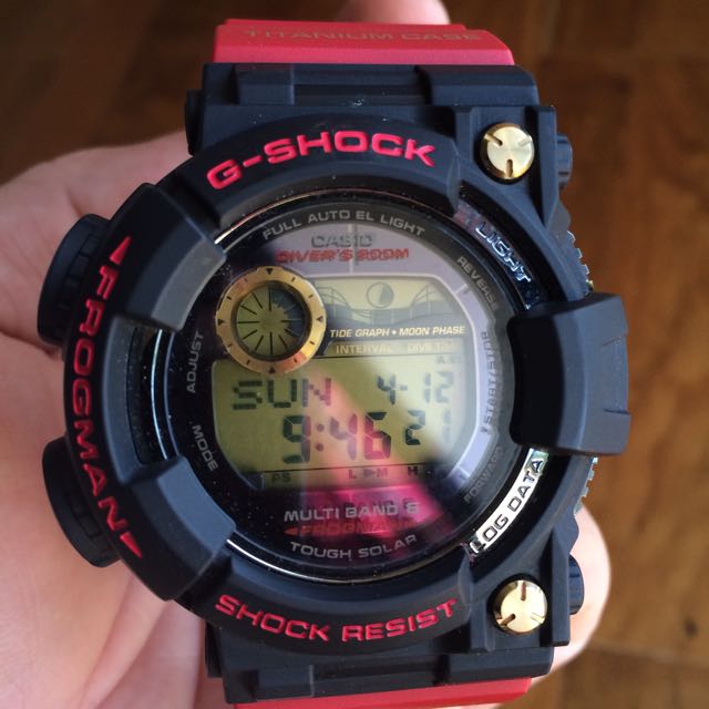 Casio GWF T1030A Rising Red Frogman