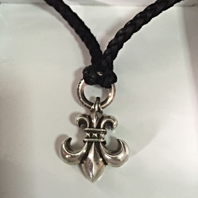 Chrome hearts leather necklace top