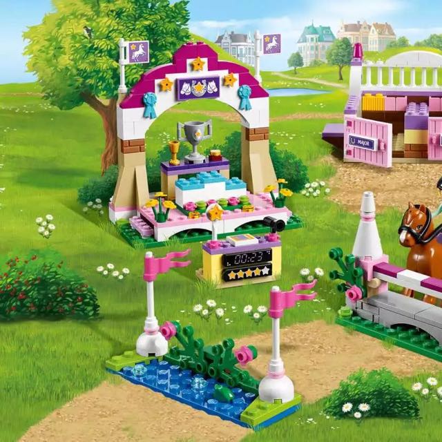 Lego Friends 41057 Heartlake Horse Show Stephanie Robert Hobbies Toys Toys Games on Carousell