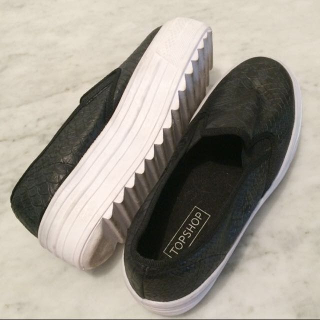 Snakeskin plimsolls online
