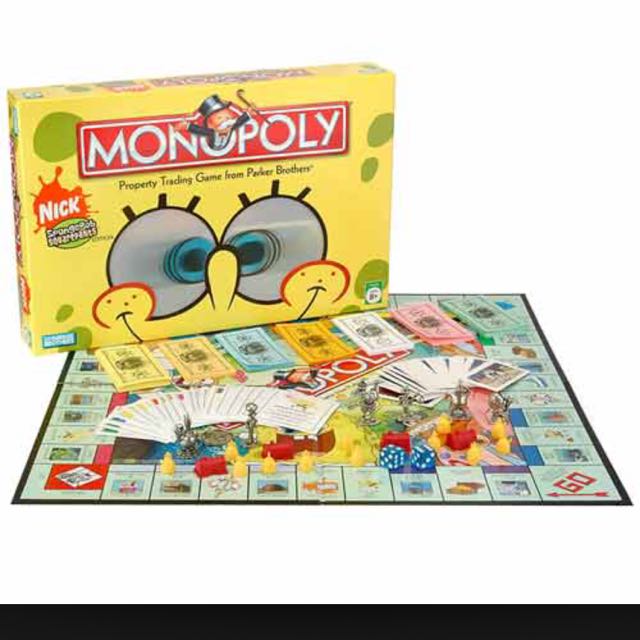 Limited Edition Spongebob Monopoly Toys Games On Carousell