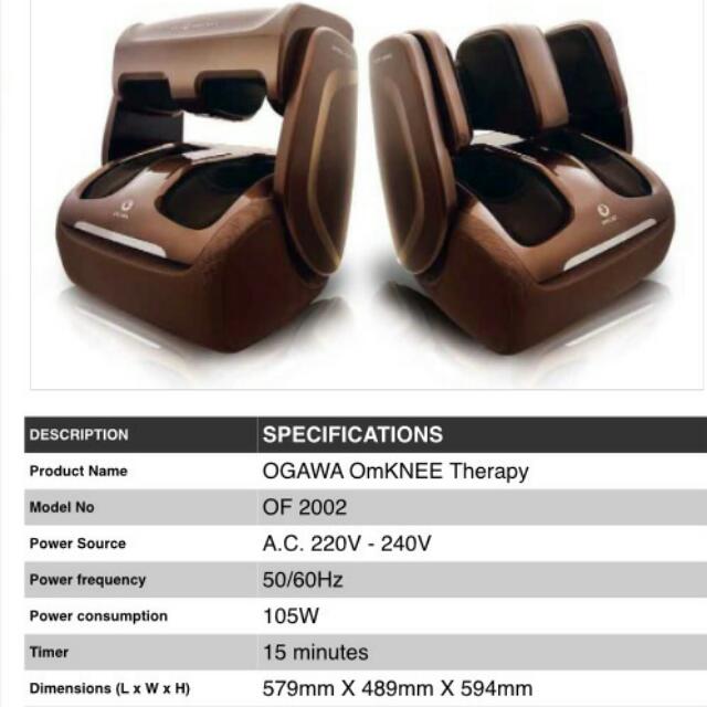Ogawa knee massage 2025