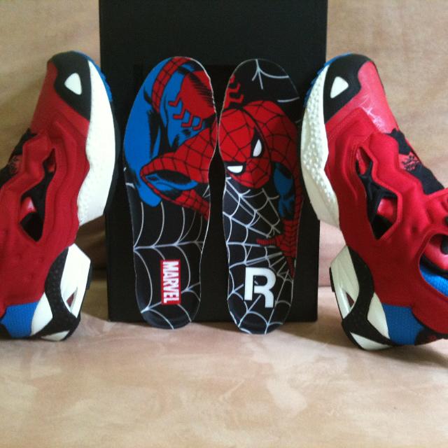 Reebok spiderman outlet