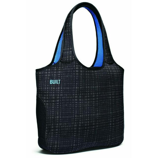 Used BUILT NY Neoprene 15 Macbook Or Macbook Pro laptop Tote Bag Graphite Grid Women s Fashion Bags Wallets Cross body Bags on Carousell