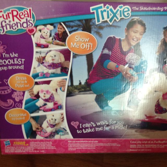 FurReal Friends Trixie The Skateboarding Pup Pet