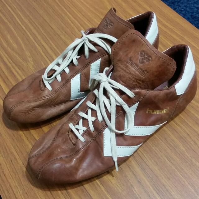 Hummel Roma Vintage Football Boots - Dark Sports Equipment, & & Ball Sports on Carousell