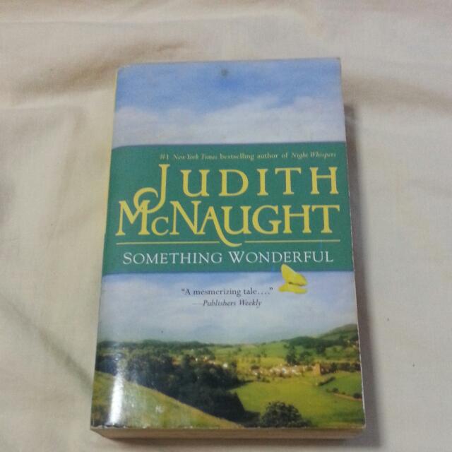 Judith Mcnaught Something Wonderful Books Stationery On Carousell