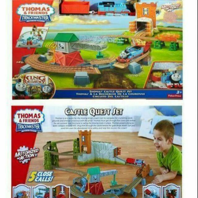 thomas the train castle quest set