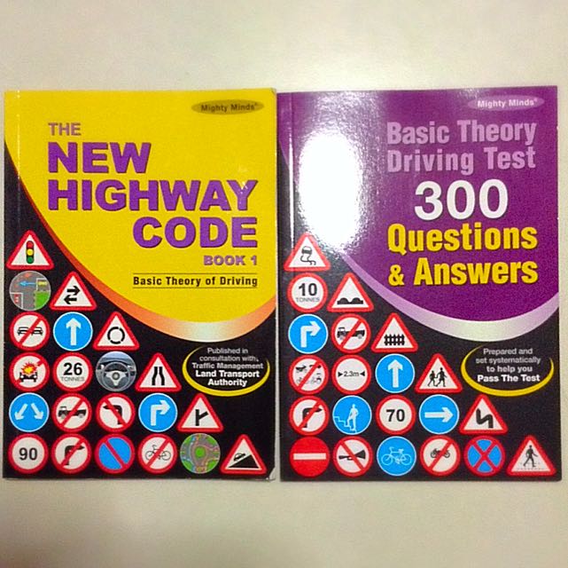 New Highway Code - BTT Theory And Question Answer Book Set , Hobbies ...