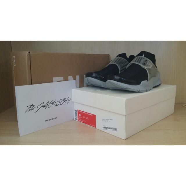 For Trade Nike x Fragment Design Sock Dart Oreo Men s Fashion